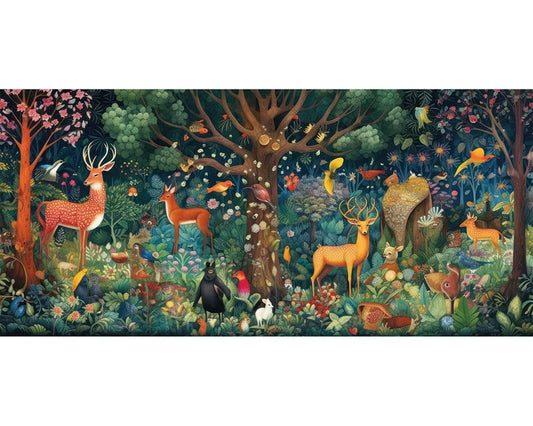 Enchanted Forest 380 Piece Wooden Puzzle