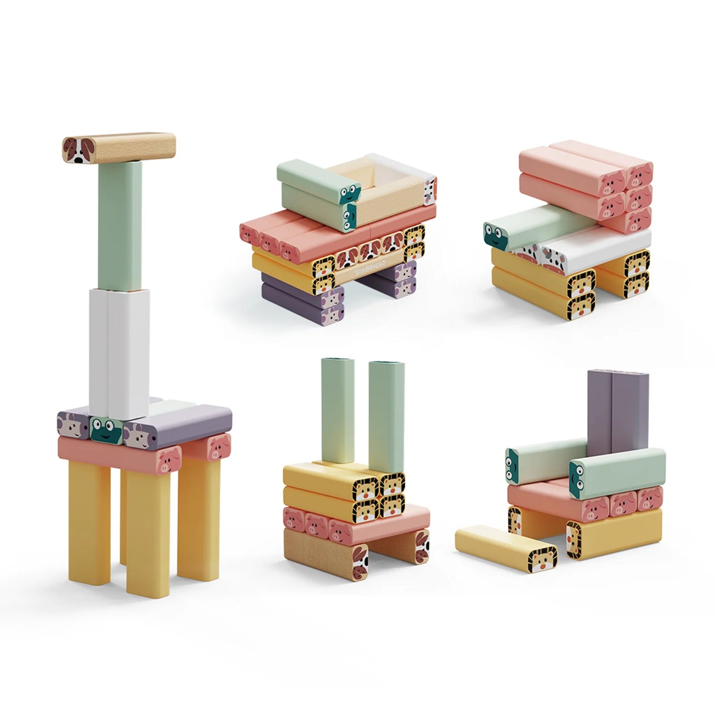 Wobble Tower Top Bright