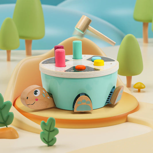 Turtle with hammer, coordination toy Top Bright