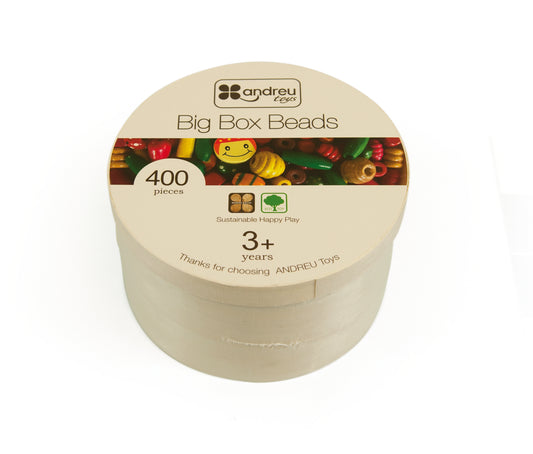 Andreu wooden bead box