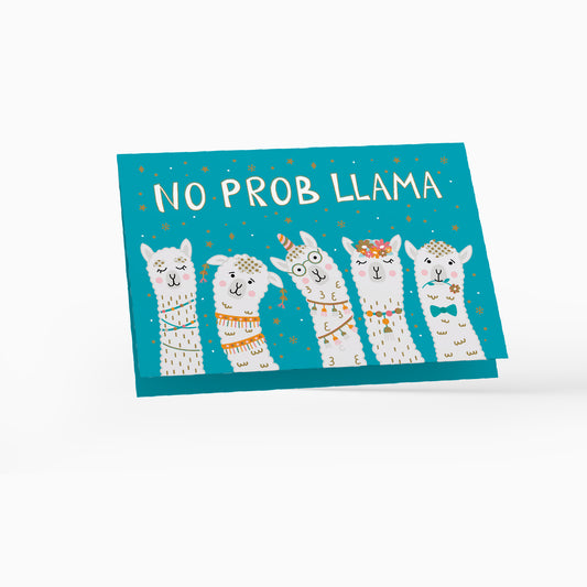 Ευχετήρια κάρτα origami με λάμα