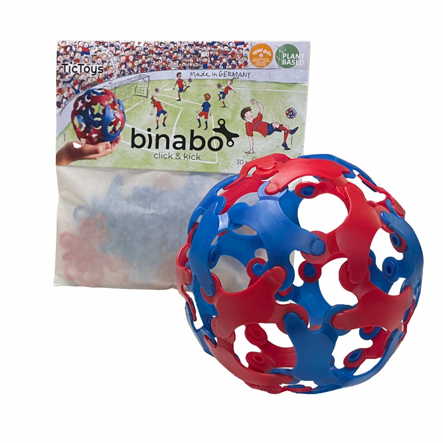 Binabo Kick and Click DIY ball