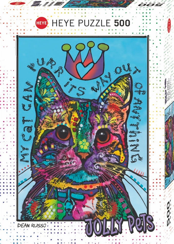 Jolly pets-Cat, παζλ 500 κομματιών