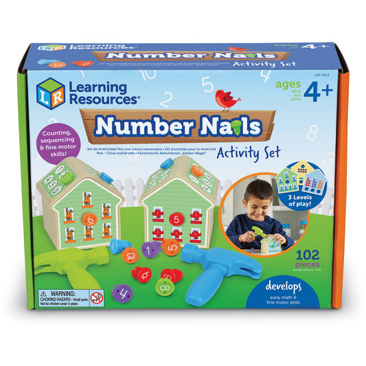 Learning Resources LER3063 numbered nails
