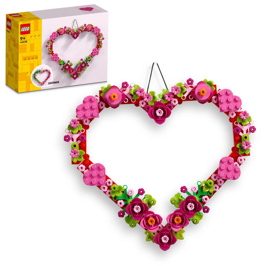 Lego® Wreath - heart 40638
