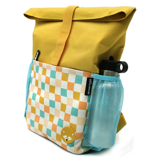 Cyranos Les Deglingos rolltop school backpack