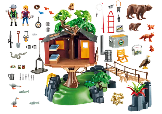 Playmobil Wild life large treehouse 5557