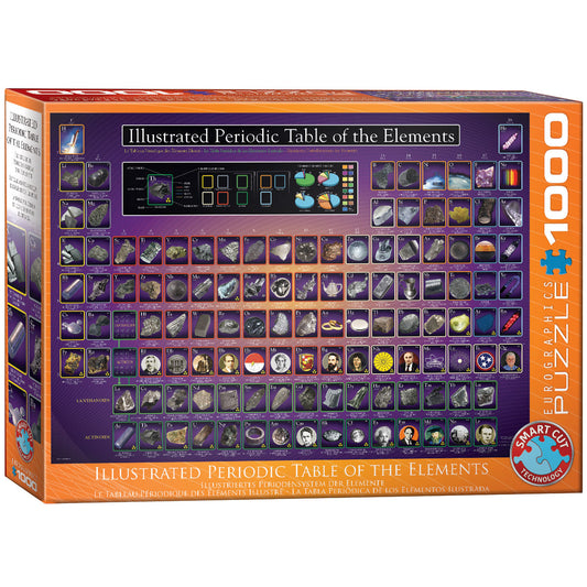 Puzzle Enriched Periodic Table of Chemical Elements, 1000 pieces