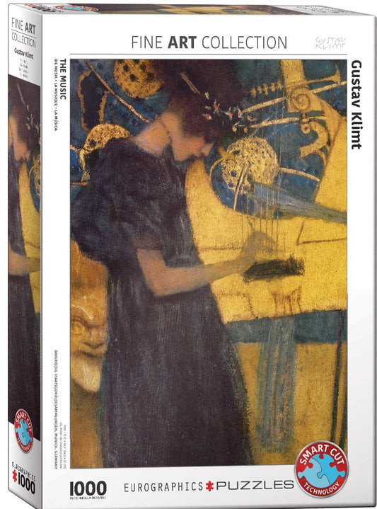 Puzzle "The Music", Klimt, 1000 pieces