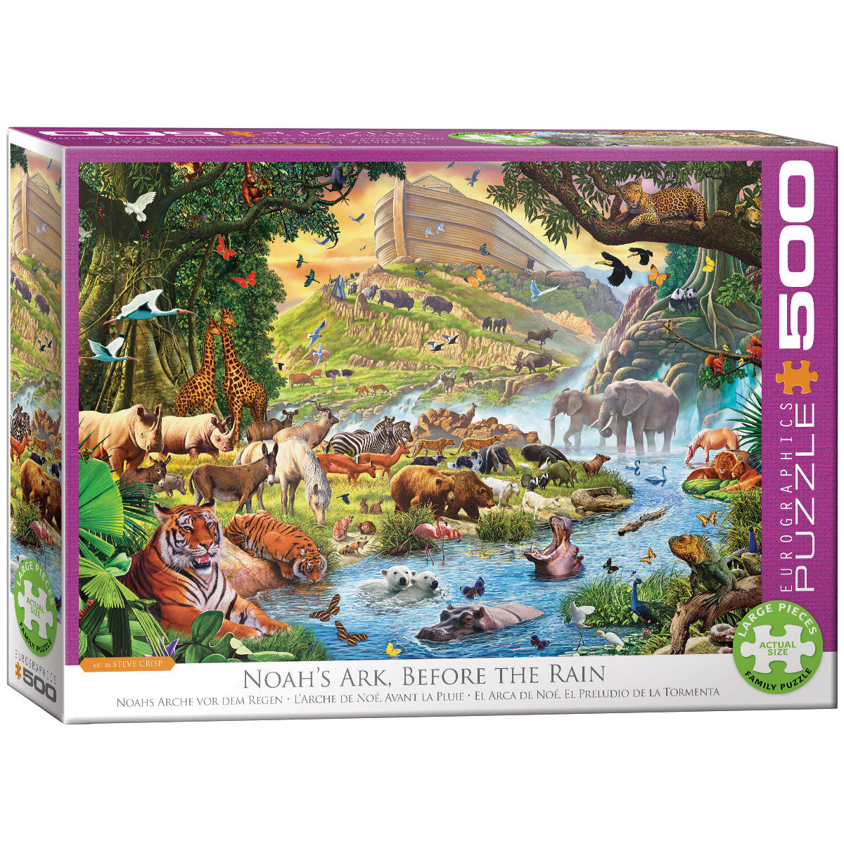 Noah's ark puzzle, 500 pieces
