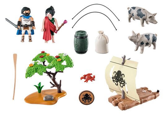 Playmobil Ο Οδυσσέας και η Κίρκη 70468