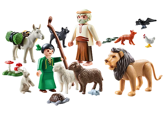 Playmobil Οι μύθοι του Αισώπου 70621 play and give