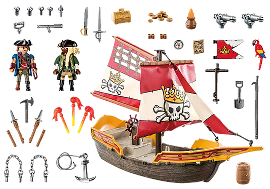Pirate Galleon "The Pirate King" - Playmobil 71418