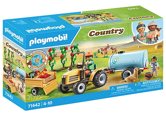 Playmobil Country Τρακτέρ με βυτιοφόρο 71442