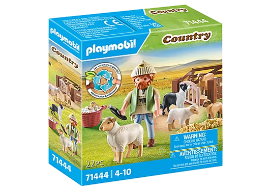 Shepherd with sheep - Playmobil 71444