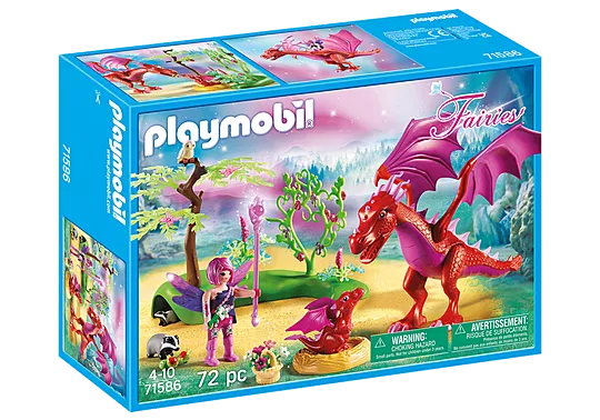 Δρακομαμά με το μικρό της Playmobil Fairies 71586