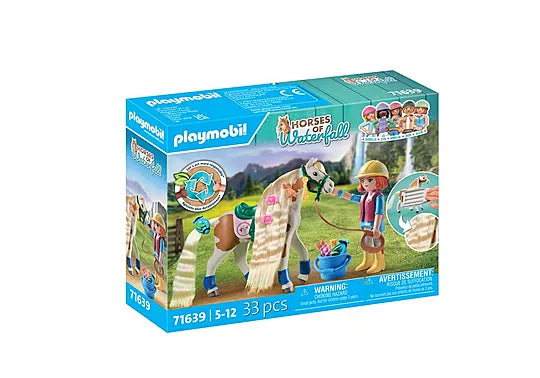 Η Ellie με το άλογό της Playmobil Horses of waterfall 71639