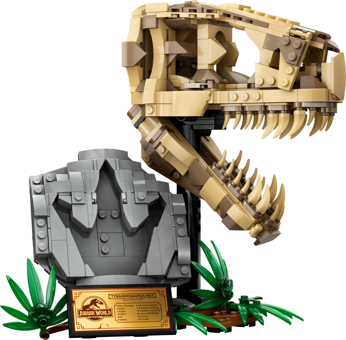 LEGO® Jurassic World Dinosaur Fossils: T-Rex Skull 76964
