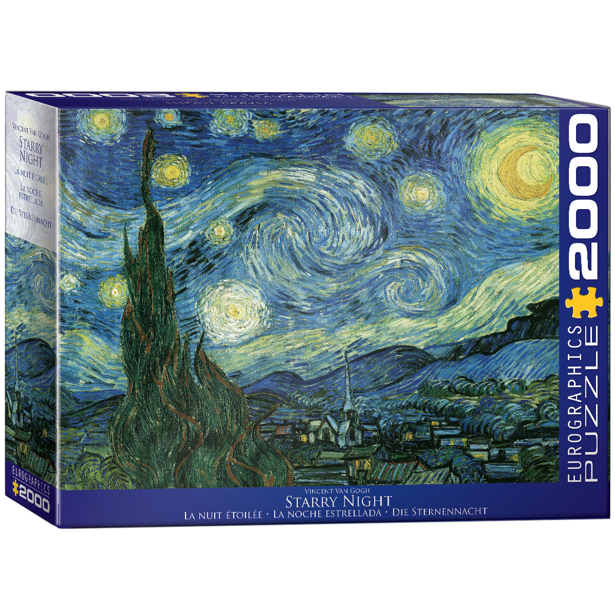 "Starry Night" Van Gogh puzzle, 2000 pieces
