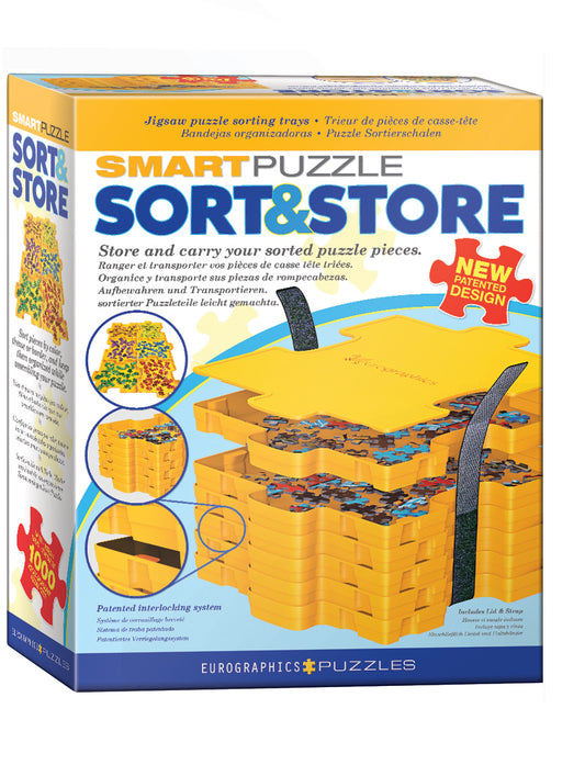 Eurographics Sort and Store puzzle sorting & storage trays