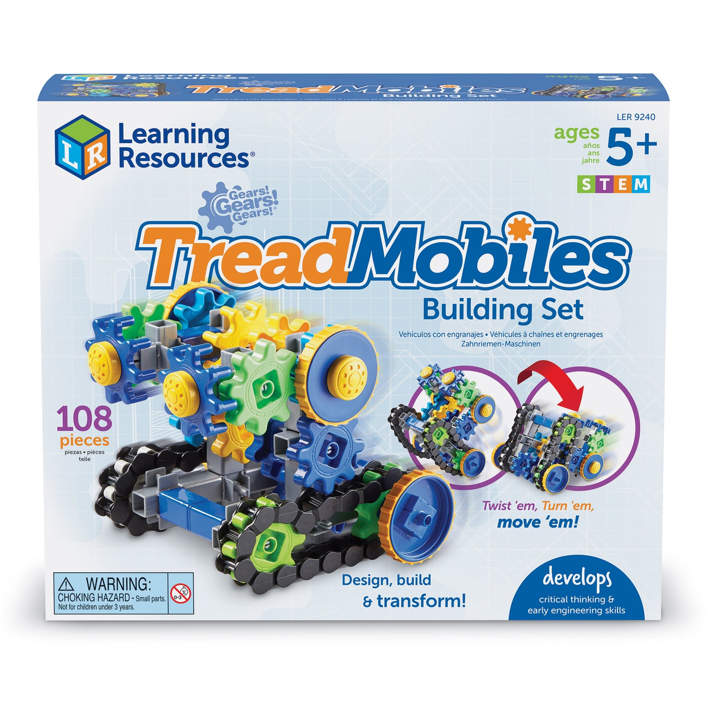 Gears! Gears! Gears! Tread Mobiles - LER9240