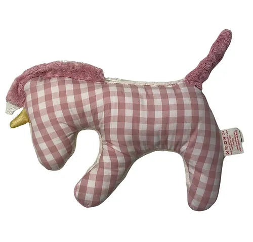 Archie the Unicorn - Rattle made of organic cotton
