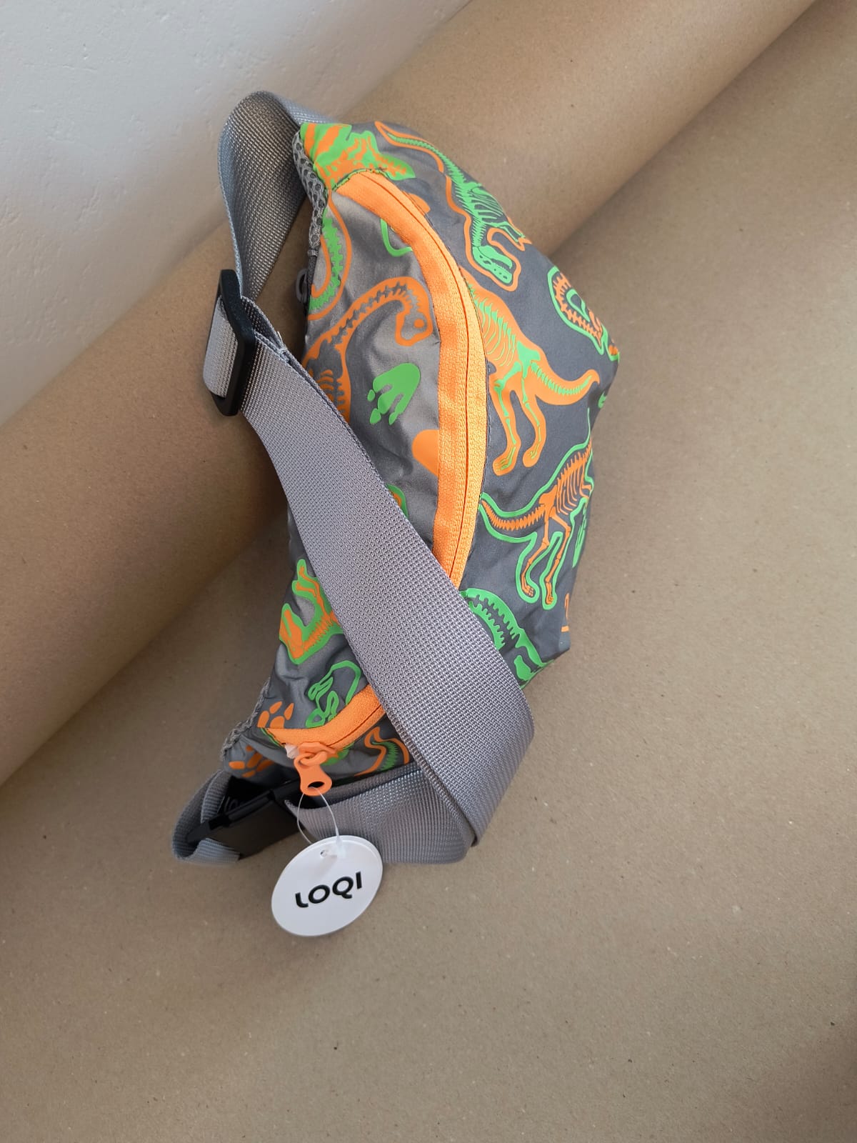Τσάντα μέσης Mini bumbag Loqi Skeleton reflective