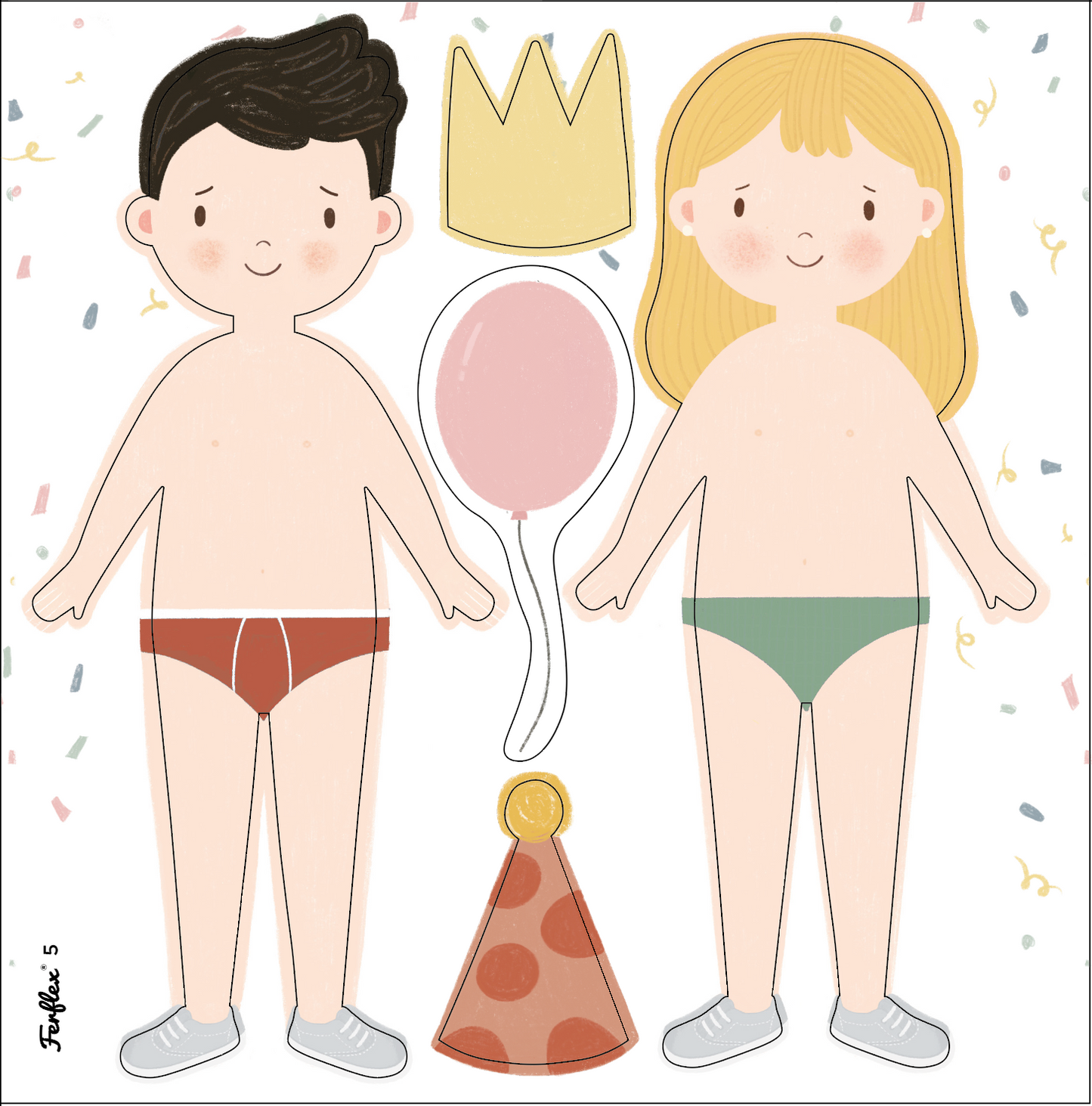 Set of Ferflex magnets - disguises