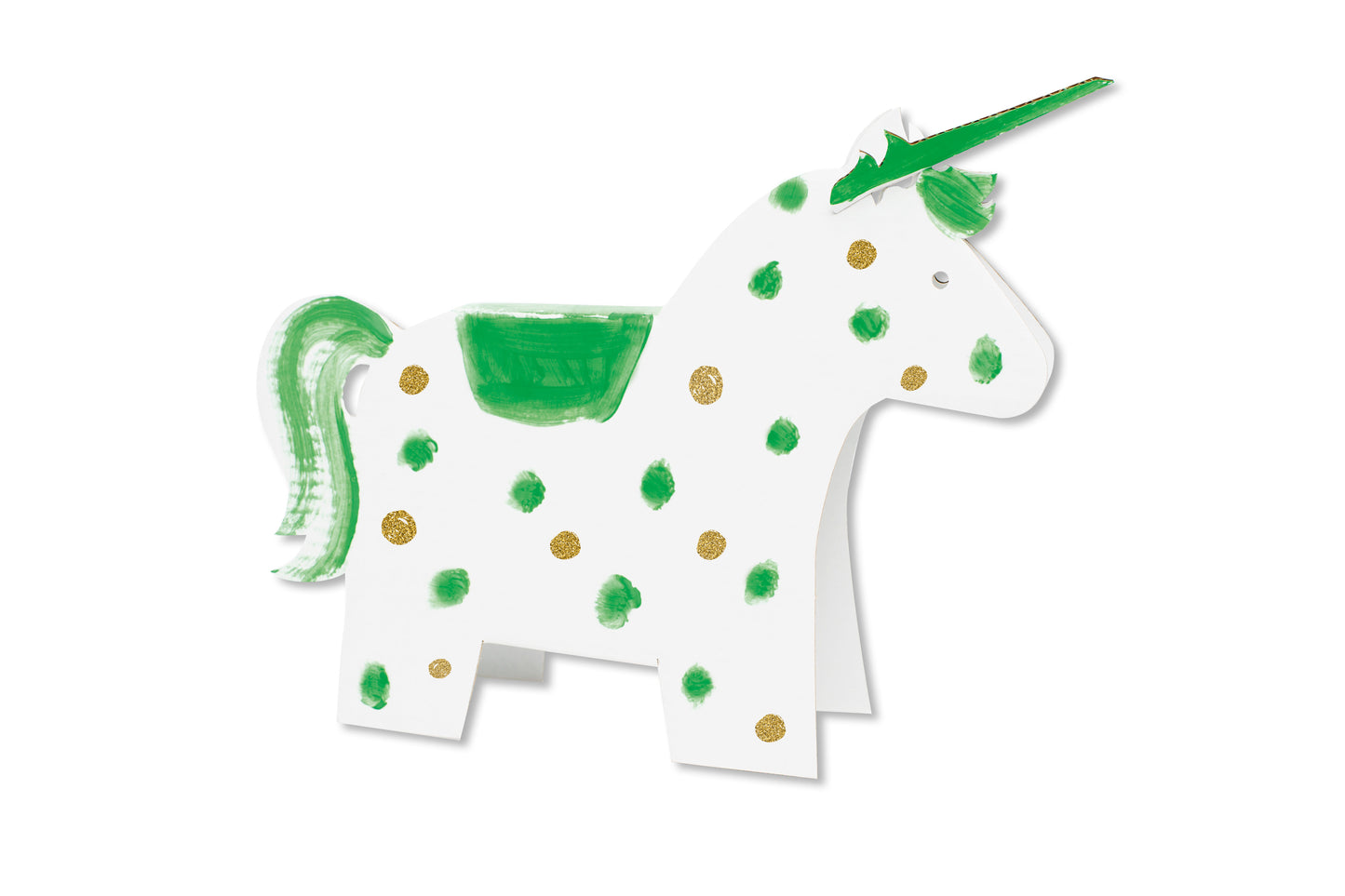 Unicorn family - made from cardboard