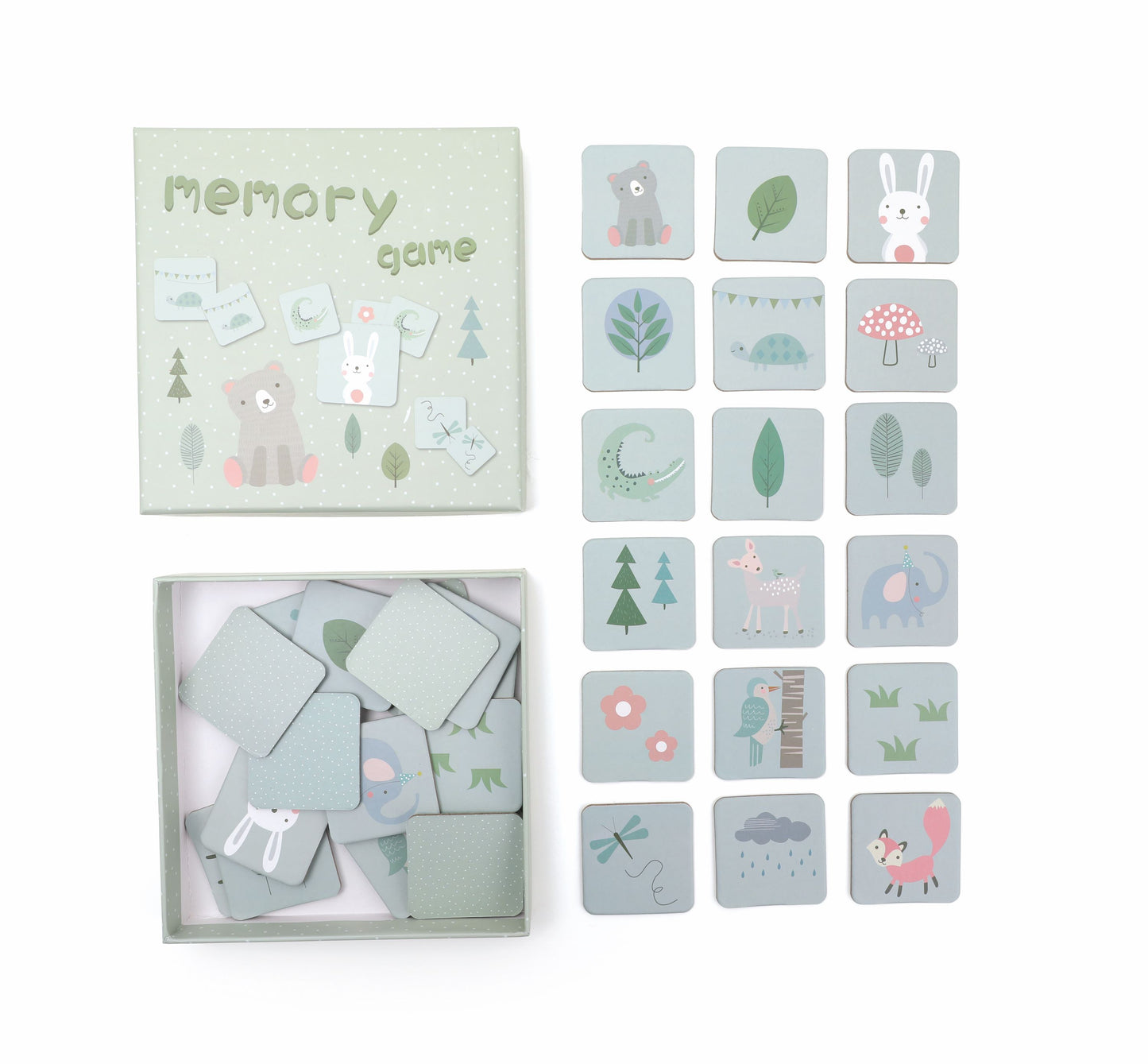 Παιχνίδι memory από χαρτόνι