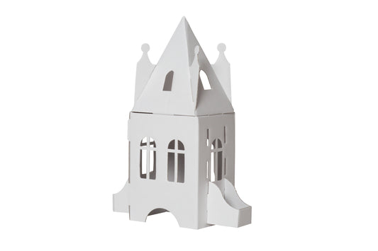 The small castle - made of cardboard