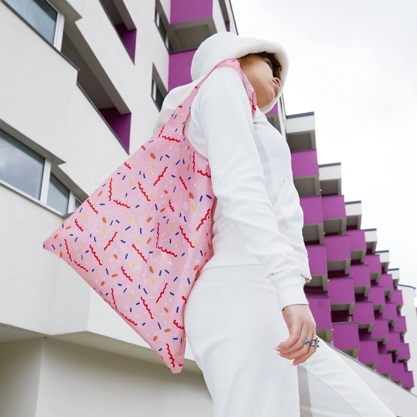 Τσάντα Loqi Confetti Celeste Wallaert