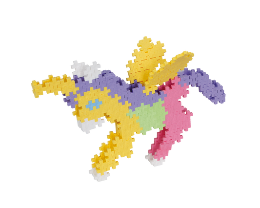 Carriage & fairy - PLUS-PLUS bricks Learn to build