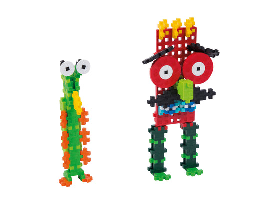 PLUS-PLUS Monsters Learn to build bricks