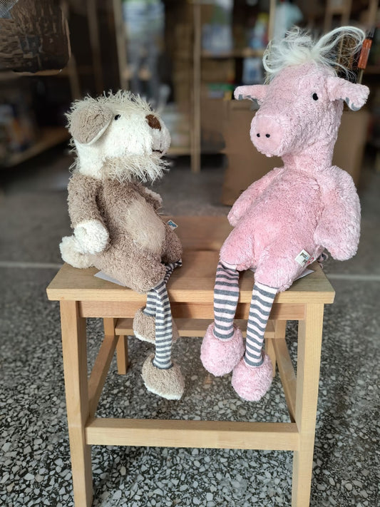 Godfrey the pig - doll made of organic cotton