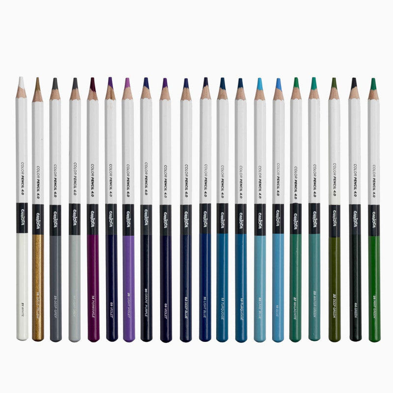 Carioca plus crayons in case-40 colors 45204