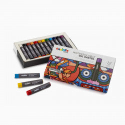 Λαδοπαστέλ Carioca Plus 12 χρώματα