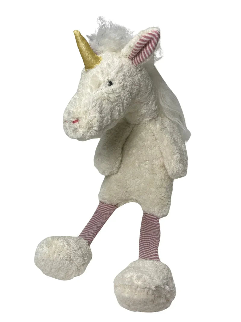 Rosa the unicorn, doll made of organic cotton