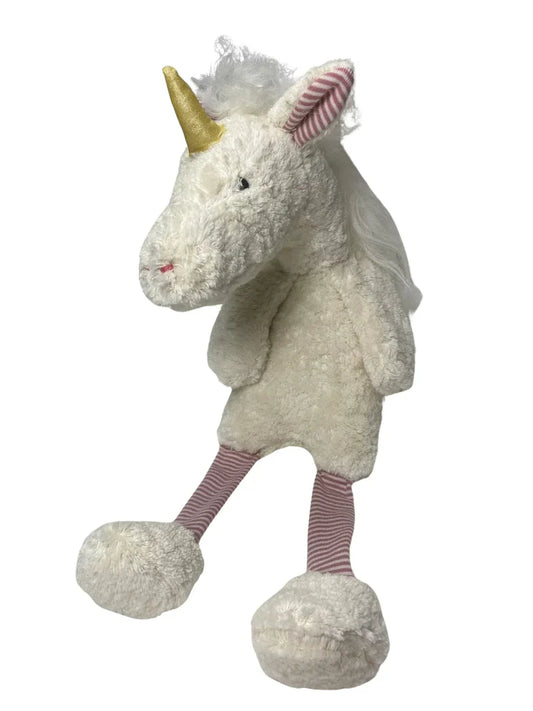 Rosa the unicorn, doll made of organic cotton