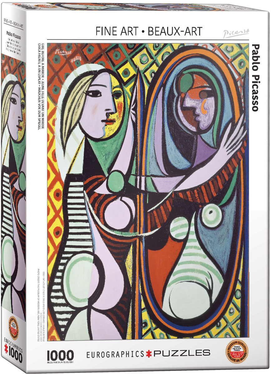 Puzzle "Girl in front of a mirror" Picasso, 1000 pieces