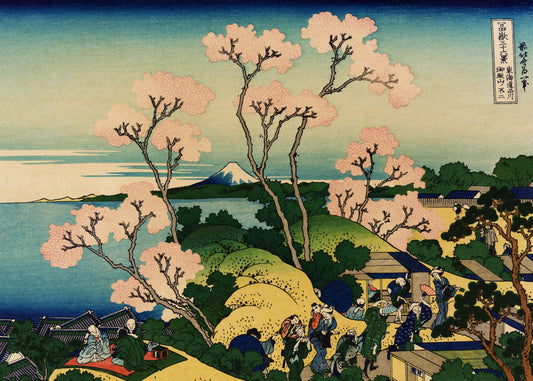 Two puzzles, "The Great Wave" and "Fuji from Tokaido", 500 pieces each