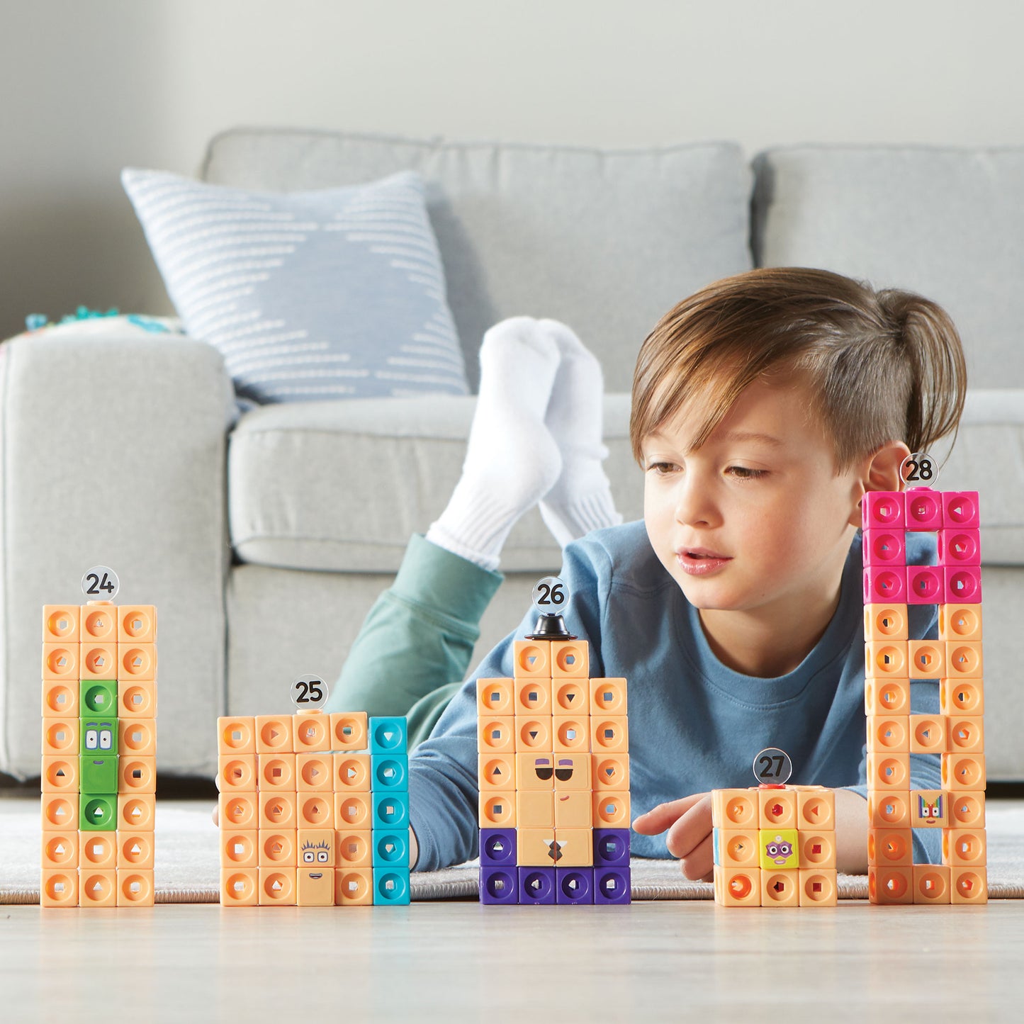 Αριθμοκυβάκια 21-30, σετ δραστηριοτήτων MathLink®Cubes HM-96321-UK