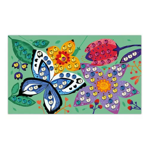 Janod crafts Magical garden with sequins J07946