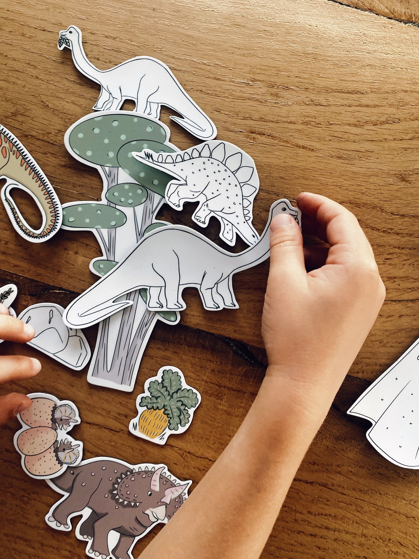 Set of Ferflex dinosaur magnets