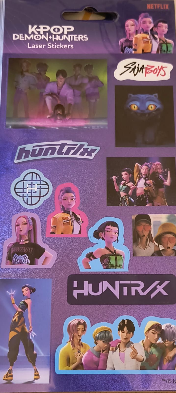 Αυτοκόλλητα laser K-Pop Demon Hunters