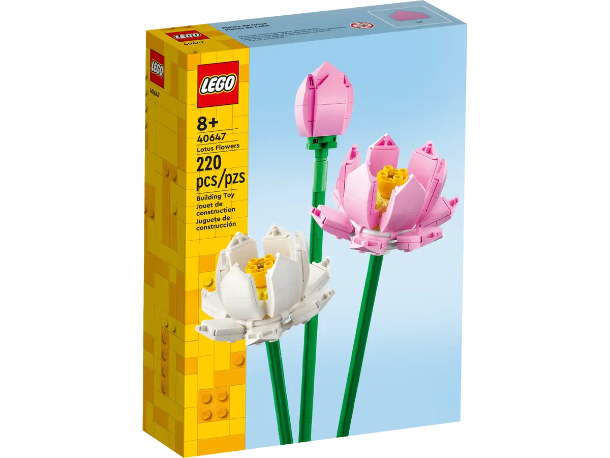 Lego Lotus Flower 40647 Building Set 8+