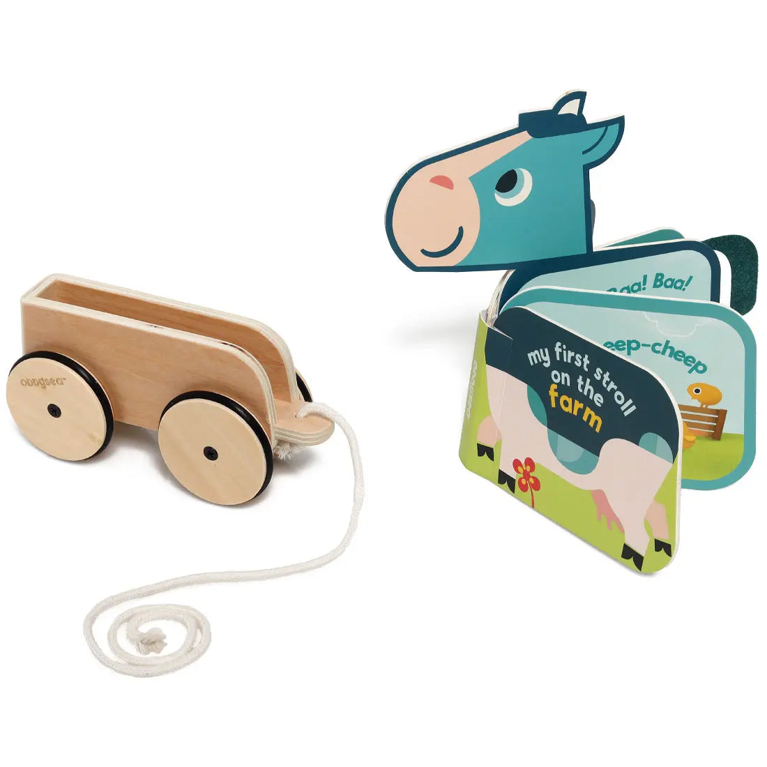 Συρόμενο βιβλίο αγελάδα Oddy At Sea