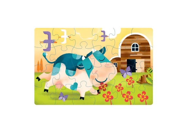 Oddy At Sea 2 x 24 farm-themed duo puzzle