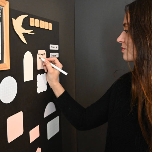 Ferflex sticky note magnet set