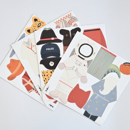 Set of Ferflex magnets - disguises